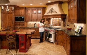Custom-kitchen-cabinets-oak